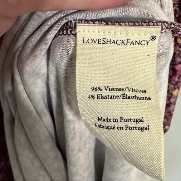 NWT LoveShackFancy Poeta Fit and Flare Floral Dress - Picture 12 of 13